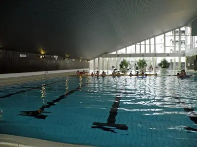 Der Swimmingpool an oder in der Nähe von Ankerplatz mit Meerblick, Strand & Hansapark nah, kostenlosen Parken, Pool