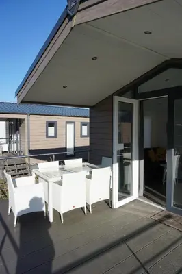 Grundriss der Unterkunft Ostseecamp Lübecker Bucht Passat mit kostenfreier Saunanutzung
