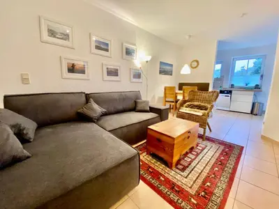 Ein Sitzbereich in der Unterkunft Schöne 3-Zi-Wohnung mit 