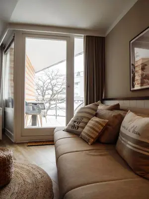 Ein Bett oder Betten in einem Zimmer der Unterkunft App SunnySide