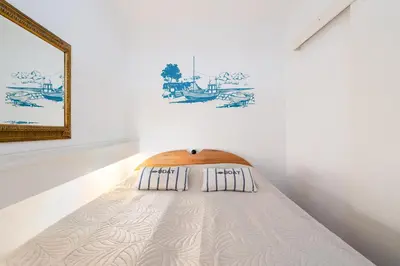 Ein Bett oder Betten in einem Zimmer der Unterkunft Ferienpark Sierksdorf App 15 - Strandlage