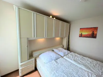 Ein Bett oder Betten in einem Zimmer der Unterkunft Ferienpark Sierksdorf App 356 - Strandlage
