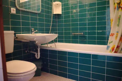 Ein Badezimmer in der Unterkunft Ferienpark Sierksdorf App 439 - Strandlage