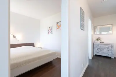 Ein Bett oder Betten in einem Zimmer der Unterkunft Ferienpark Sierksdorf App 452 - Strandlage