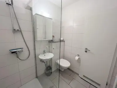 Ein Badezimmer in der Unterkunft Ferienpark Sierksdorf App 428 - Strandlage