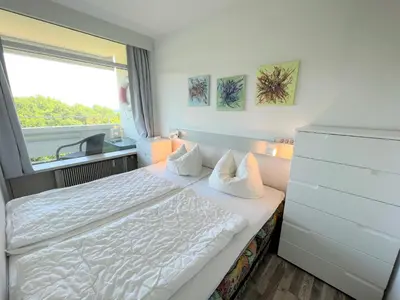 Ein Bett oder Betten in einem Zimmer der Unterkunft Panoramic App A05-2