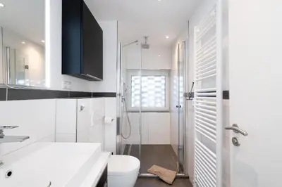 Ein Badezimmer in der Unterkunft Objekte in Sierksdorf Steilküste