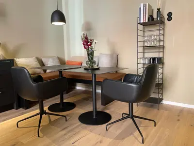 Ein Sitzbereich in der Unterkunft Fisher`s Lab
