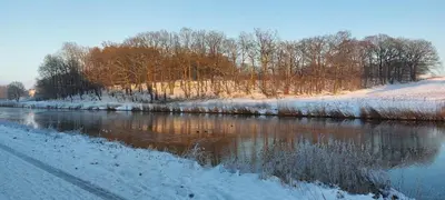 Naturlandschaft in der Nähe der Ferienwohnung