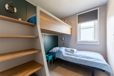Ein Bett oder Betten in einem Zimmer der Unterkunft Boje 75