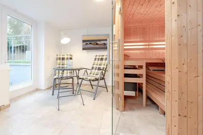 Ein Bett oder Betten in einem Zimmer der Unterkunft Gorch-Fock-Ring 19 Meerzeit I