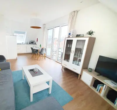 TV/Unterhaltungsangebot in der Unterkunft Ferienwohnung Beste - für eine entspannte Auszeit