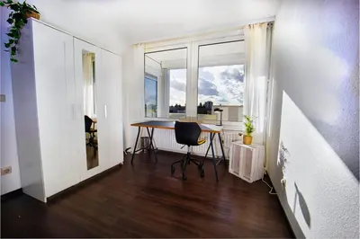 Grundriss der Unterkunft HejU - Luxury Aussicht - Kingsize Bed - Kitchen - Bathtub