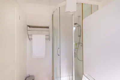 Ein Badezimmer in der Unterkunft ARW3b Ferienwohnung Walden F
