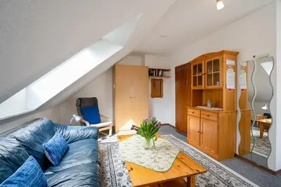 Küche/Küchenzeile in der Unterkunft HER14b Ferienwohnung Hartig