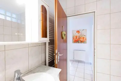 Ein Badezimmer in der Unterkunft MEI37 Ferienwohnung Krüger