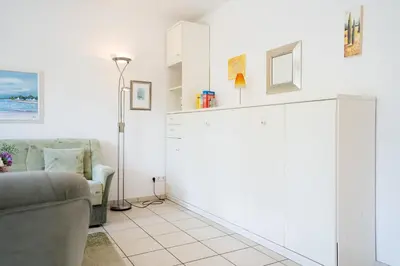Küche/Küchenzeile in der Unterkunft OST1 Ferienwohnung Lörper