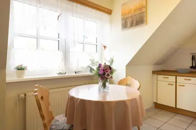 Küche/Küchenzeile in der Unterkunft OST29 Ferienwohnung Komoran