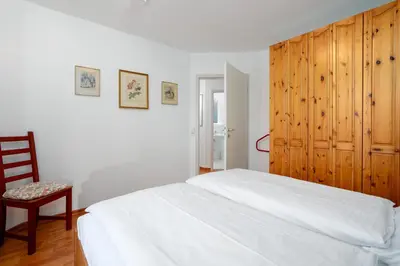 Ein Bett oder Betten in einem Zimmer der Unterkunft OST33b Ferienwohnung Nowack