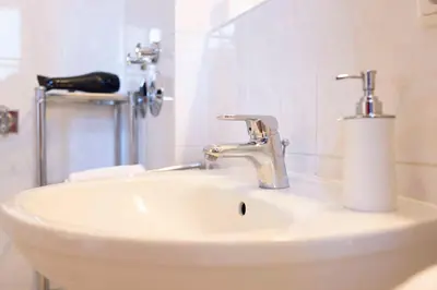 Ein Badezimmer in der Unterkunft OST9 Ferienwohnung Kruse