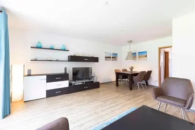 Küche/Küchenzeile in der Unterkunft OST9 Ferienwohnung Kruse