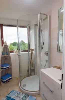 Ein Badezimmer in der Unterkunft STOE12a Ferienhaus Sonne, Wohnung Sonnenaufgang
