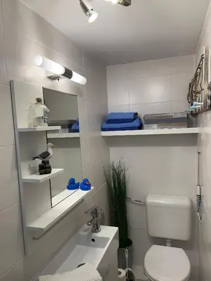 Ein Badezimmer in der Unterkunft STOE12c Ferienhaus Sonne, Wohnung Sonnenschein
