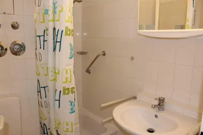 Ein Badezimmer in der Unterkunft STR123f Ferienwohnung Braun
