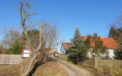 Grundriss der Unterkunft Blaueshaus