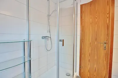 Ein Badezimmer in der Unterkunft Ferienhaus Seeweg 17 Ferienhaus Seeweg 17