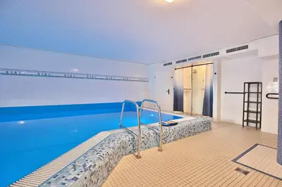Der Swimmingpool an oder in der Nähe von Residenz Ostseestrand Appartement 17