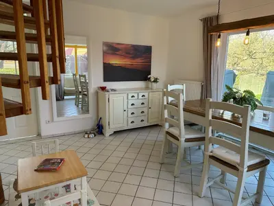 Küche/Küchenzeile in der Unterkunft Wittinghuus - Urlaub aan de Ostsee