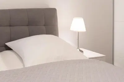 Ein Bett oder Betten in einem Zimmer der Unterkunft Strandidyll 3