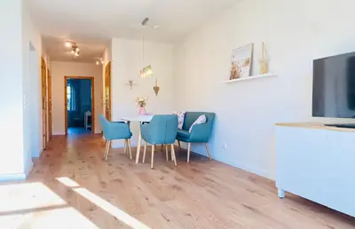 TV/Unterhaltungsangebot in der Unterkunft Ferienwohnung Smilla