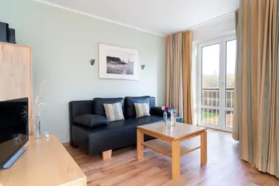 TV/Unterhaltungsangebot in der Unterkunft Wohnpark am Mühlenteich - Appartement 29