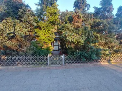 Ein Garten an der Unterkunft Ferienhaus Cissy