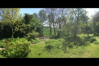 Naturlandschaft in der Nähe des Ferienhauses