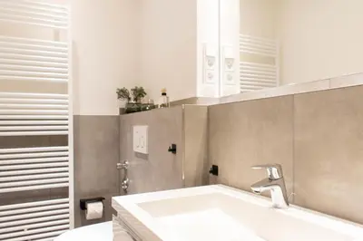 Ein Badezimmer in der Unterkunft Ferienwohnung Pier View