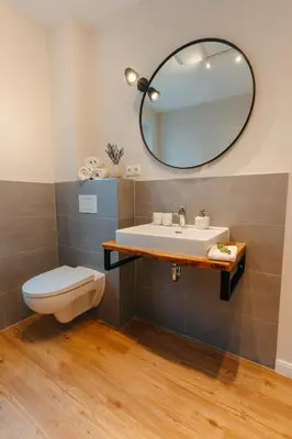 Ein Badezimmer in der Unterkunft Fine Stuuv
