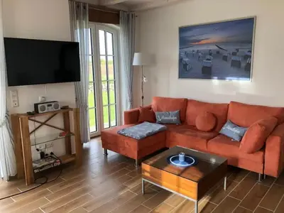 TV/Unterhaltungsangebot in der Unterkunft Neu! Strandnah bis 6 Pers Haus A