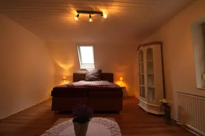 Ein Bett oder Betten in einem Zimmer der Unterkunft Haus Maria