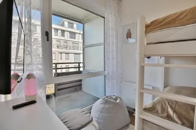 Ein Bett oder Betten in einem Zimmer der Unterkunft Residenz am Hang Residenz am Hang Appartement 311