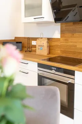 Küche/Küchenzeile in der Unterkunft Villa Dornkamp 5
