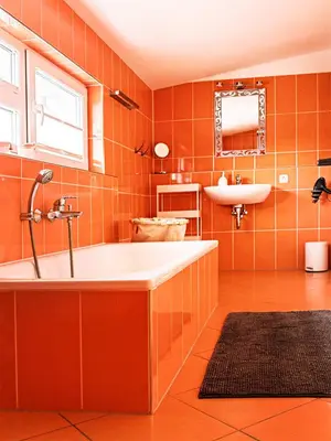 Ein Badezimmer in der Unterkunft Unsere-Insel-Scharbeutz
